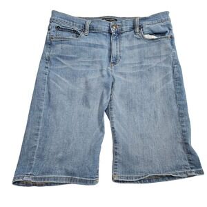 Banana Republic Denim Bermuda Shorts Womens 10‎ Blue Casual Summer Classic